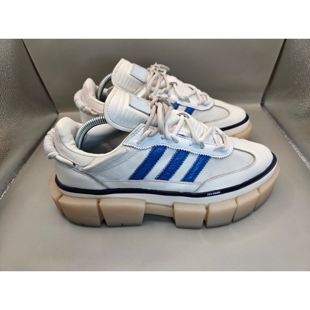 Adidas Super Sleek Ivy Park Beyonce Shoe Women 10 Rodeo Glow Blue Chunky Sneaker